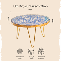 Wooden Cake Stand