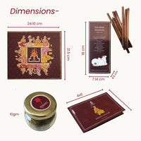Hawan Samagri Monthly Ritual Box – 7 Days of Devotion & Divine Energy (20 gm each)