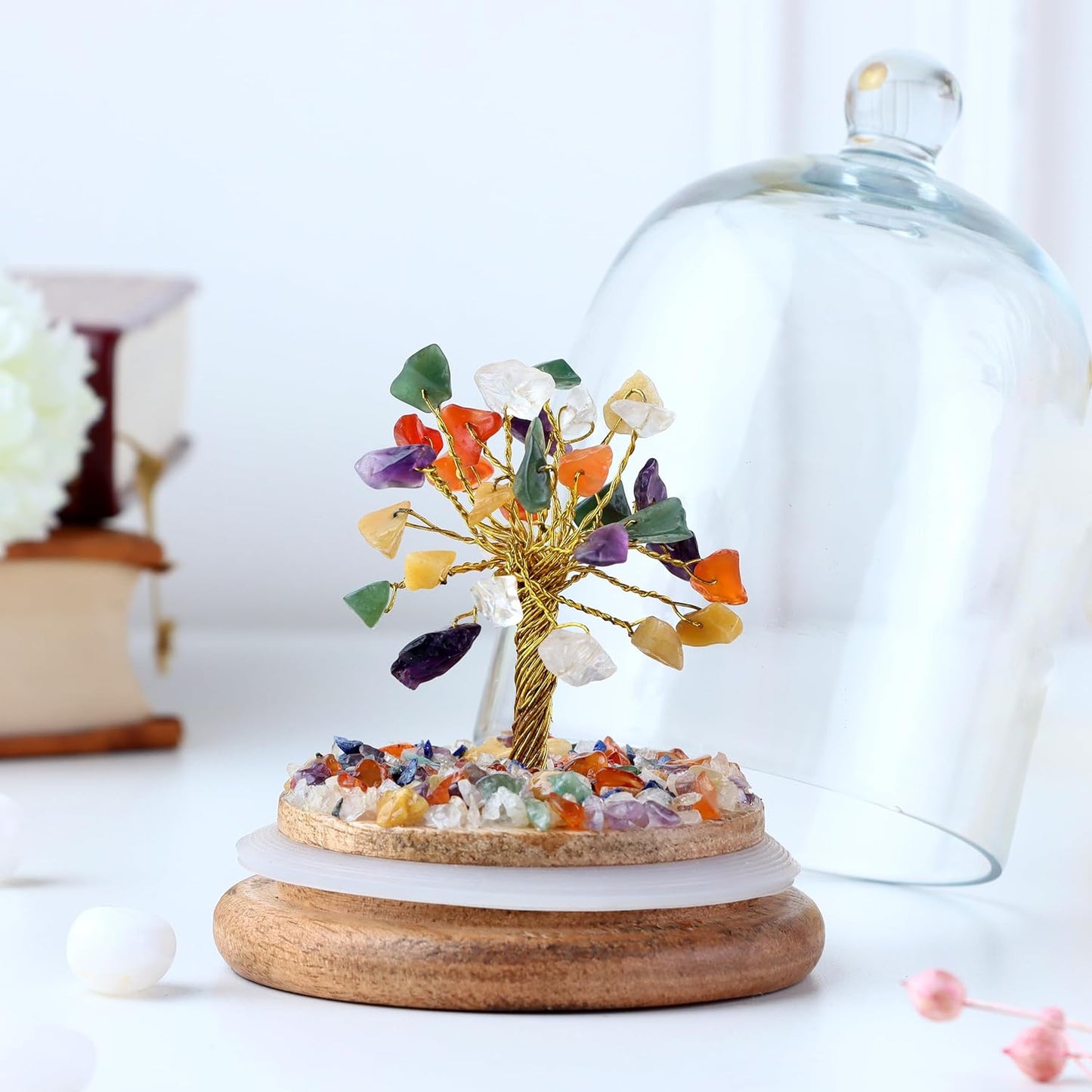 Dome Crystal Wishing Tree