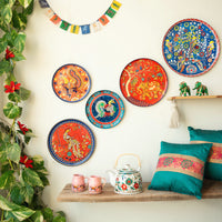 Chitrakala Wall Plates - Set of 5