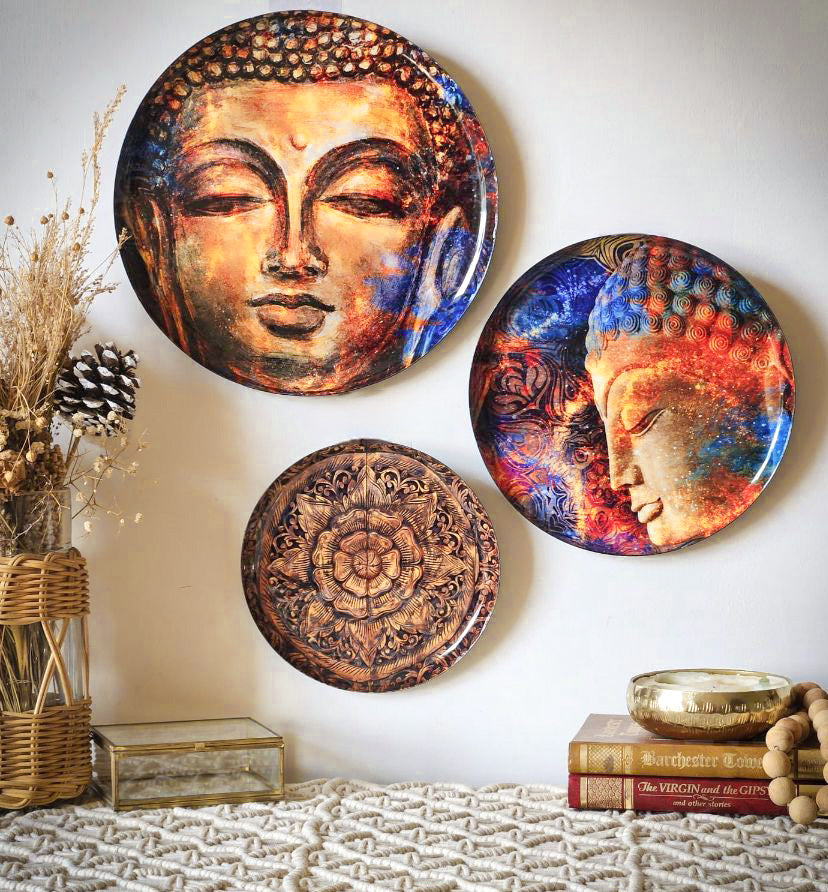 Nirvana Wall Plates - Set of 3
