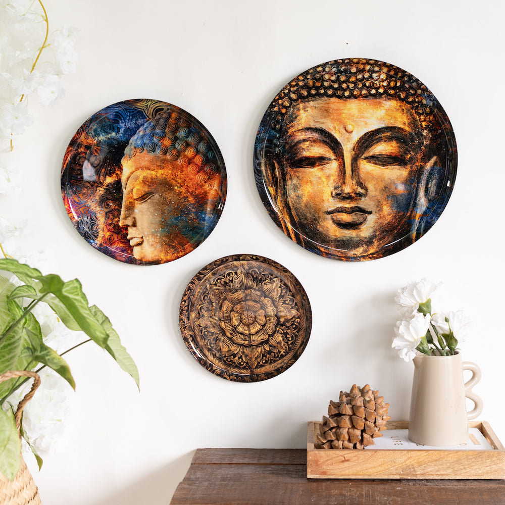 Nirvana Wall Plates - Set of 3