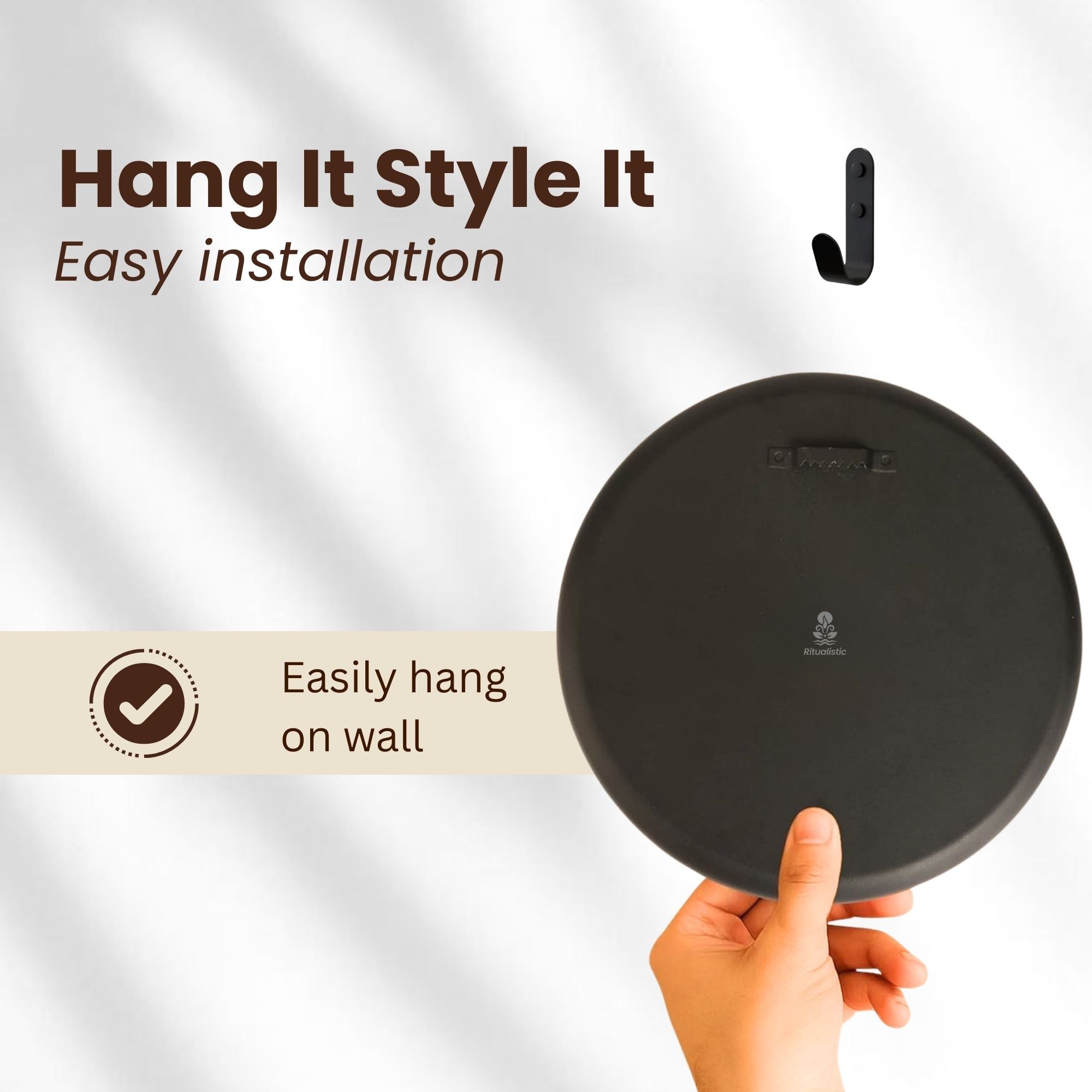 Krishna Kathayein in Kalamkari - Set of 5 Wall Plates