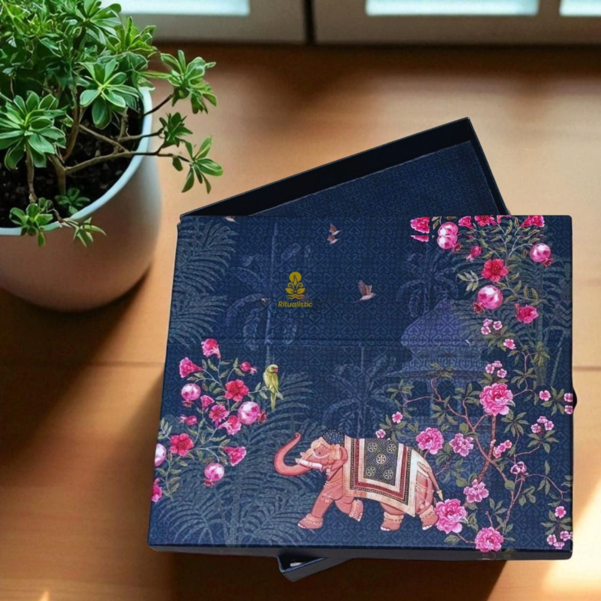 Birds of Paradise Wall Plates- Set of 5