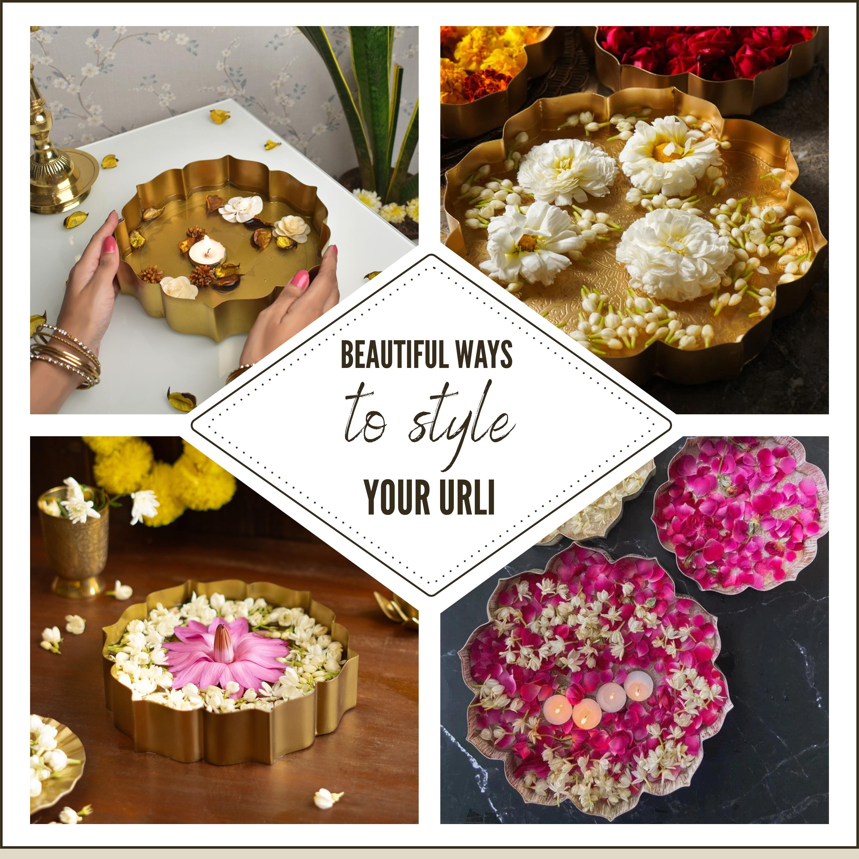 Brass Plated Sitara Urli