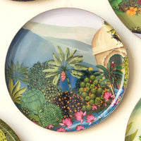 Dwarka Pichwai Wall Plates- Set of 5