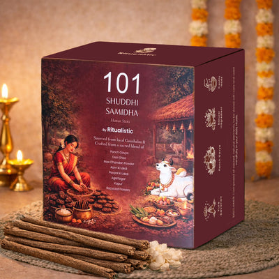 Sacred Hawan Samidha Sticks – Ritual Pack (101 Units)