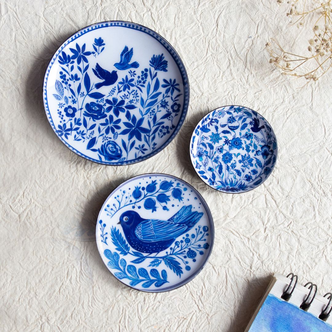 Holland Delft Art Collection – Fridge Magnets, Set of 3