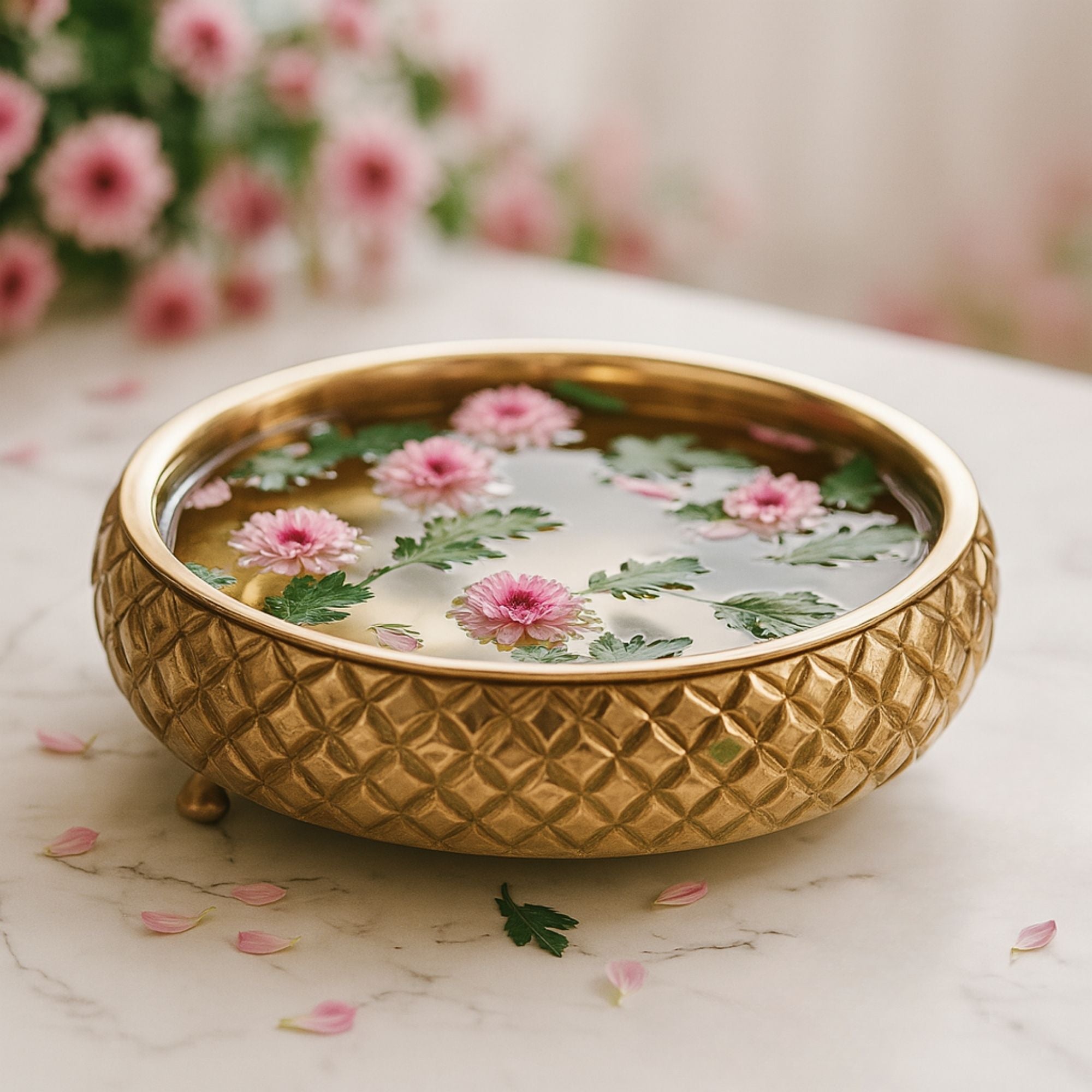 Chitra-Handcarved Wooden Urli