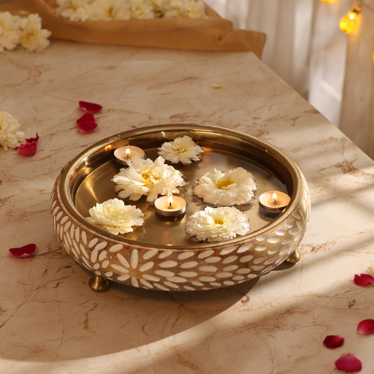 Vrinda-Handcarved Wooden Urli