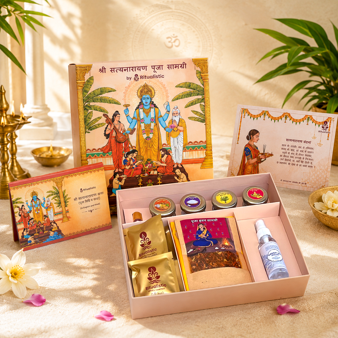 21 in 1 Satyanarayan Puja Monthly Samagri Box