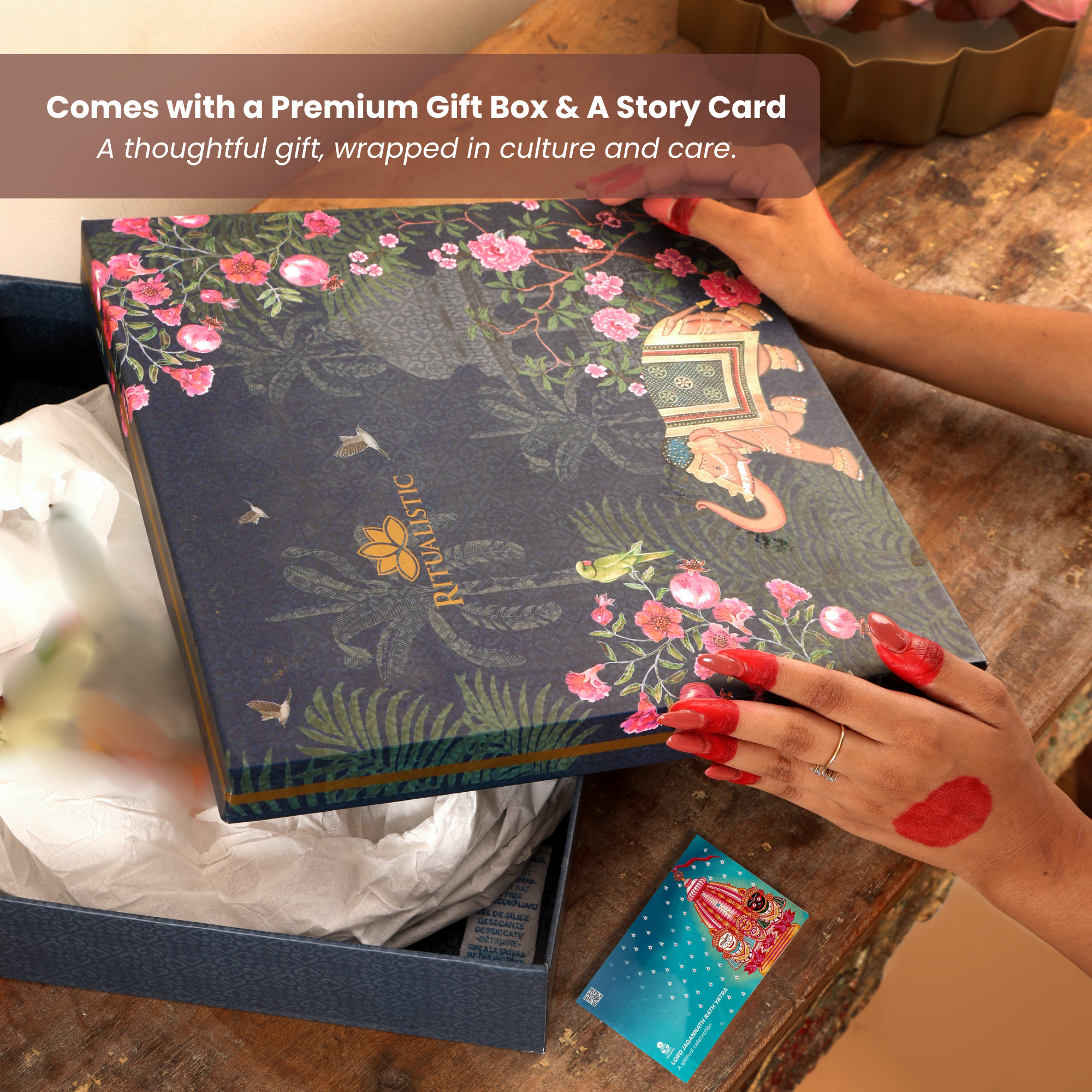 Lord Jagannath Rath Yatra Wall Plates-Set of 5