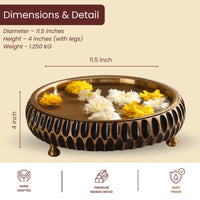 Aavrit-Handcarved Wooden Urli