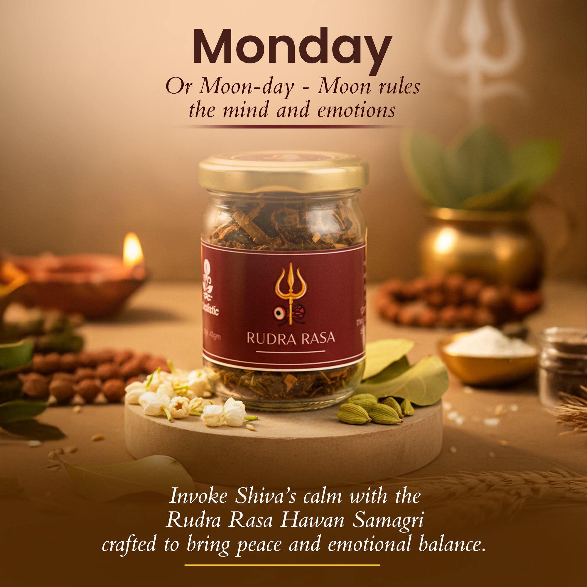 Hawan Samagri for Monday Rudra Rasa- Lord Shiva - 80 gm