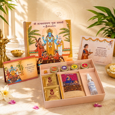 21 in 1 Satyanarayan Puja Monthly Samagri Box