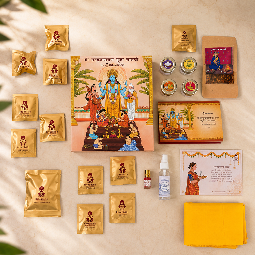 21 in 1 Satyanarayan Puja Monthly Samagri Box