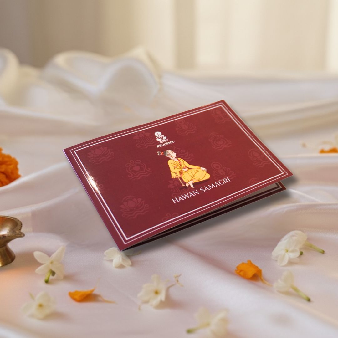 Hawan Samagri Ritual Kit – Set of 4 Sacred Offerings (45 gm each)