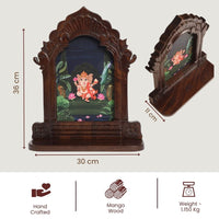 Bhakti Wall Mounted Temple - Ganesha