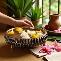 Aavrit-Handcarved Wooden Urli