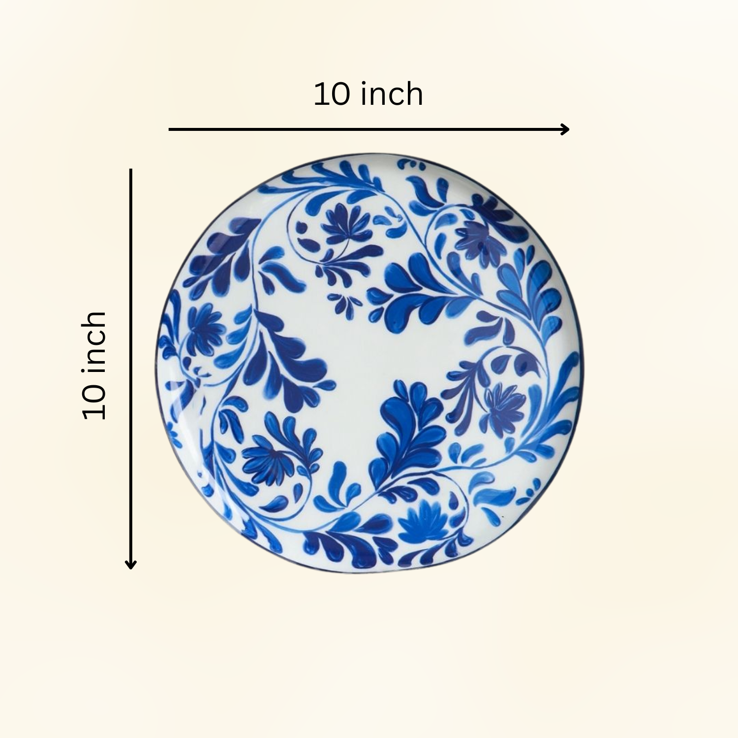 Holland Delft Art Wall Plates- Set of 9
