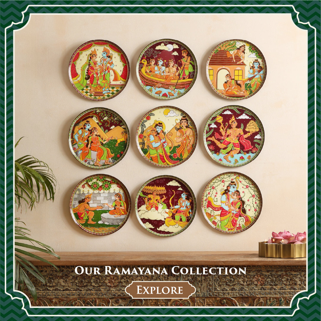 The tale of Shri Ram's journey, now gracing your walls