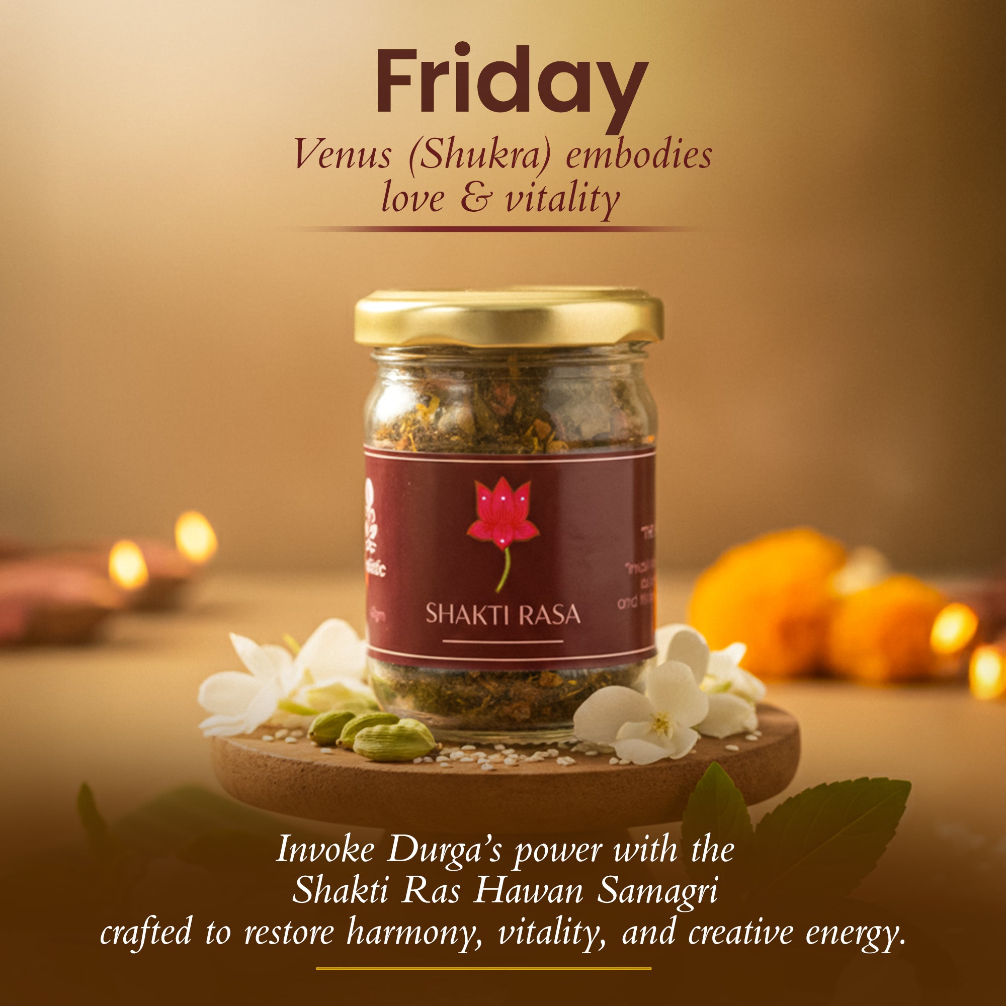 Hawan Samagri for Friday Shakti Rasa - Goddess Durga - 80 gm