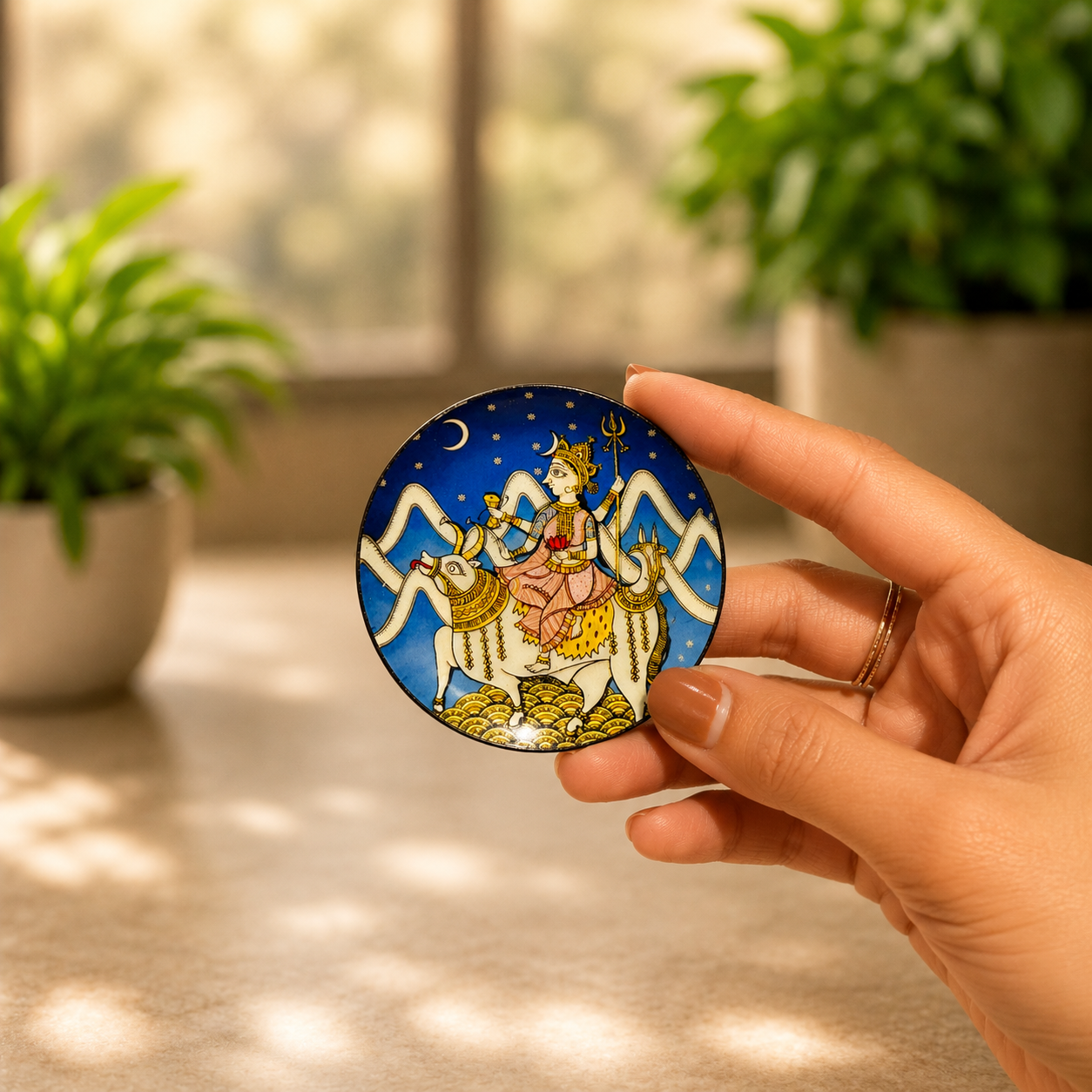 Nav Durga – Set of 3 Goddess Durga Magnets