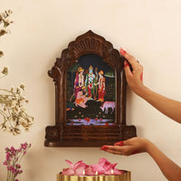 Bhakti Wall Mounted Temple - Ram Darbar