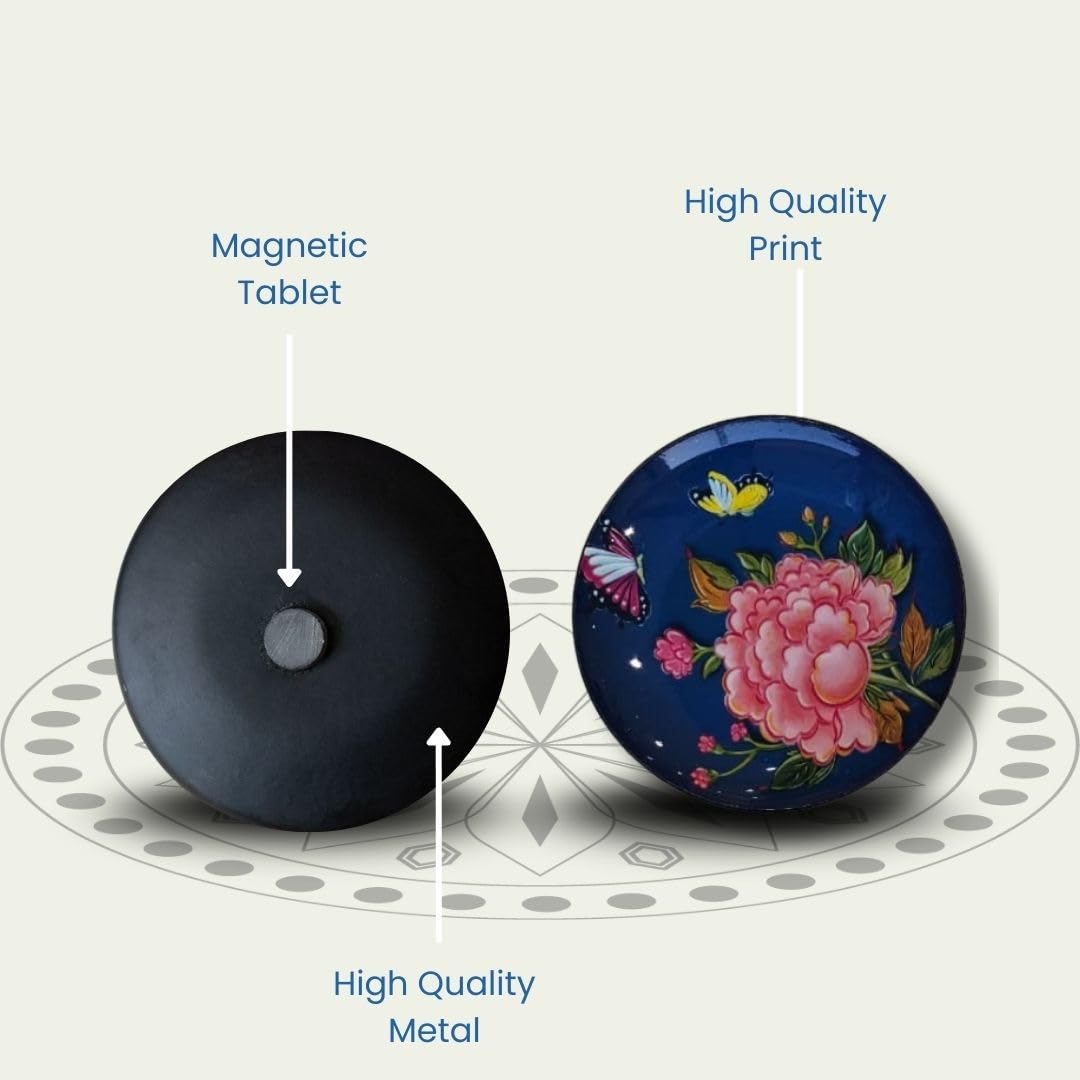 Pushpam Fridge Magnet Set of 3