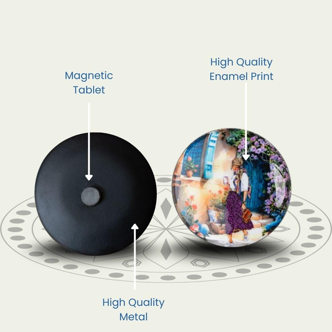 Slice of Life Fridge Magnet Set of 3