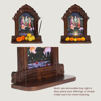 Bhakti Wall Mounted Temple - Ram Darbar