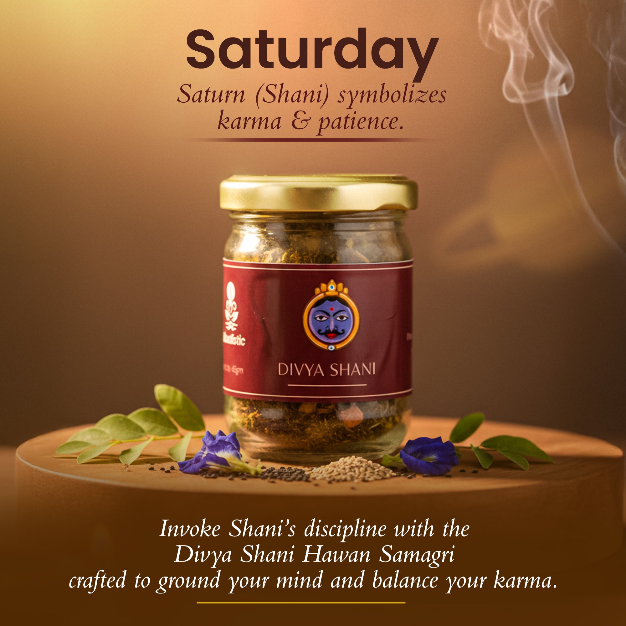 Hawan Samagri for Saturday Divya Shani - Lord Saturn - 80 gm