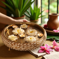 Vrinda-Handcarved Wooden Urli