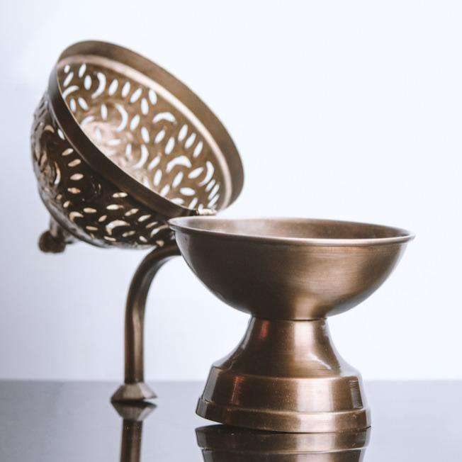Brass Heritage Hand Loban I Dhoop Dani | Dhuni