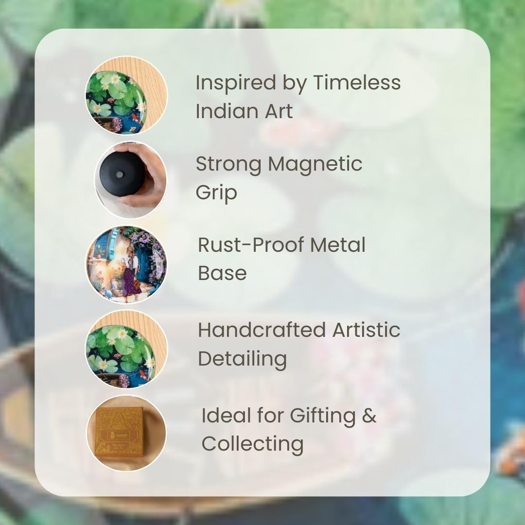 Slice of Life Fridge Magnet Set of 3