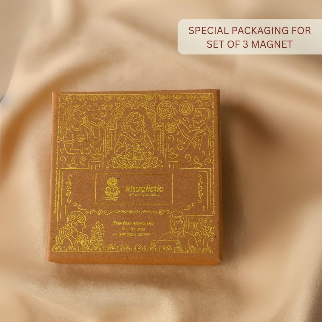 Pushpam Fridge Magnet Set of 3