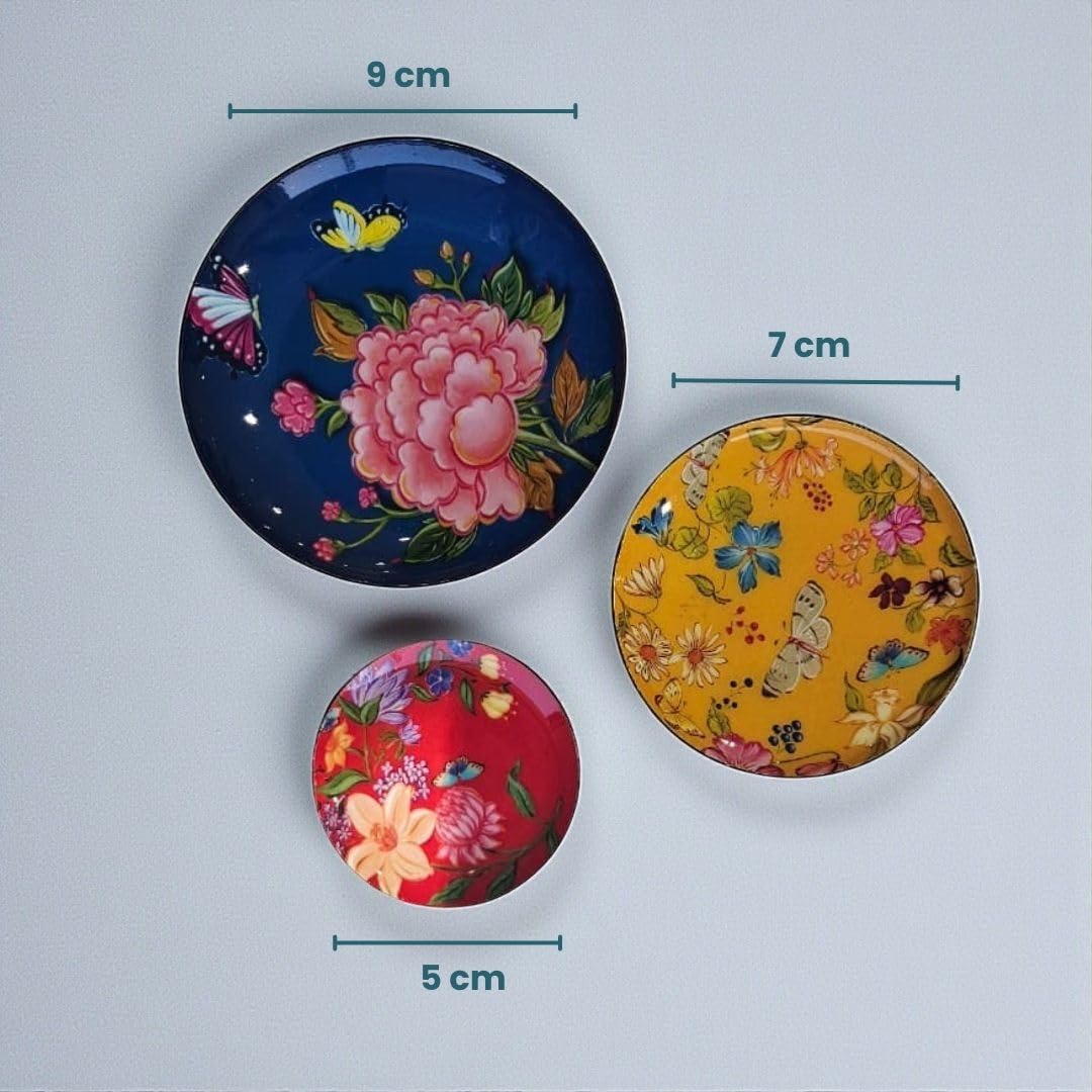 Pushpam Fridge Magnet Set of 3