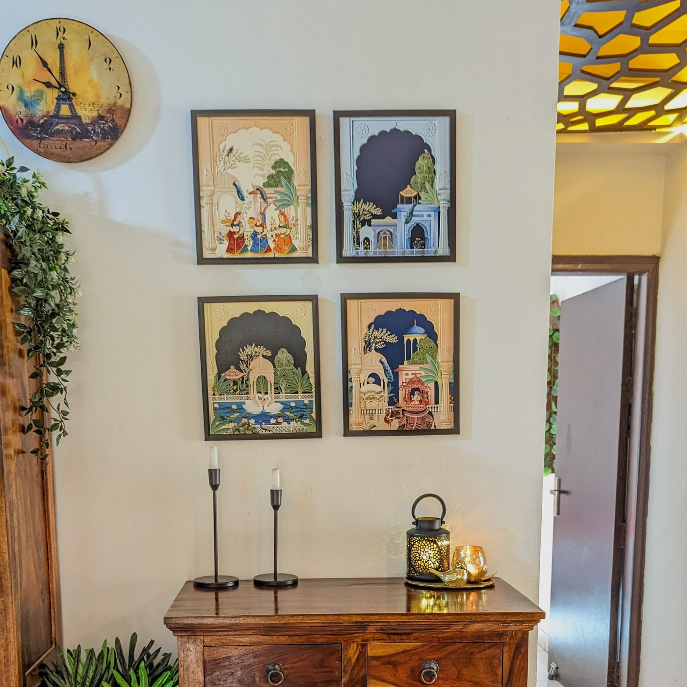 Jodhpur Wall Frames- Set of 4