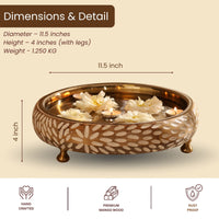 Vrinda-Handcarved Wooden Urli