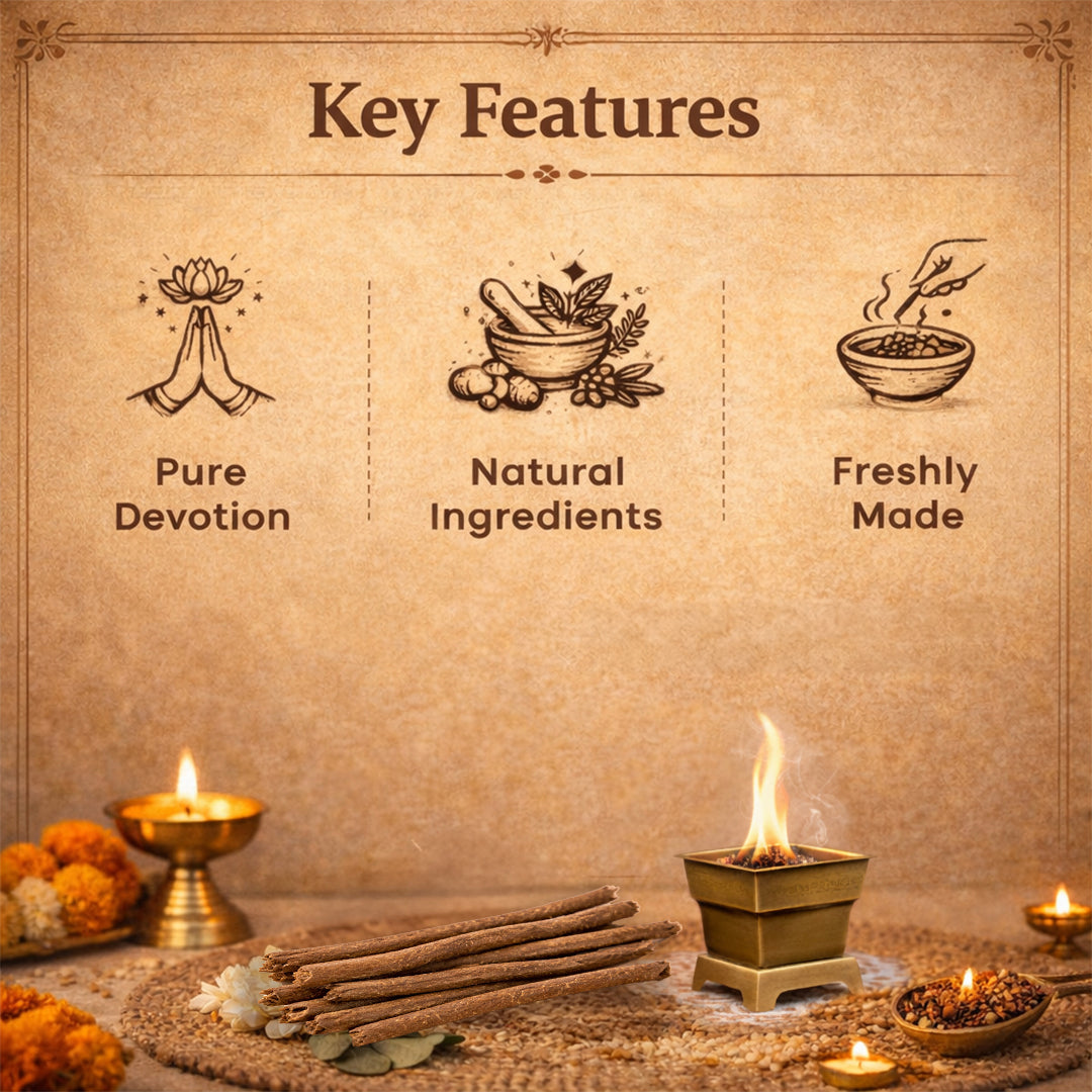 Sacred Hawan Samidha Sticks – Ritual Pack (101 Units)