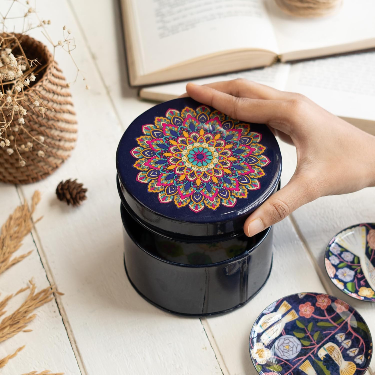 Kashmiri Fridge Magnets- Set of 5