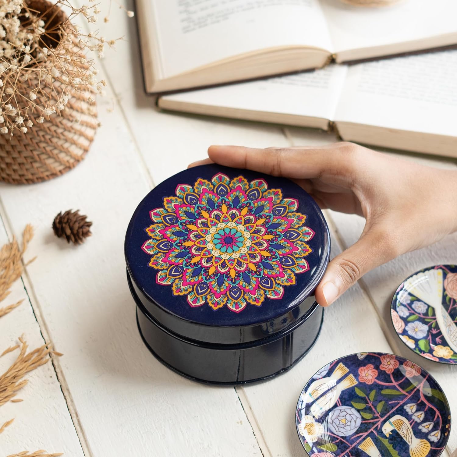 Kashmiri Fridge Magnets- Set of 5