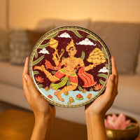 Ramayan Bengal Pattachitra Wall Plates -Set of 9