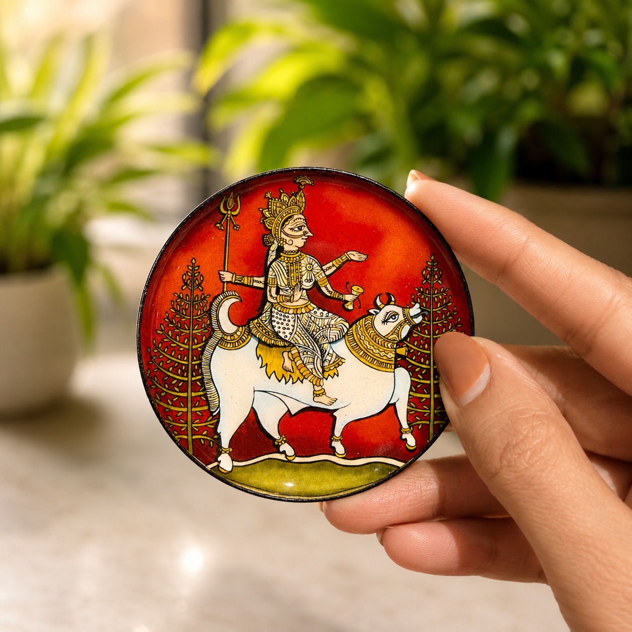Nav Durga – Set of 3 Goddess Durga Magnets