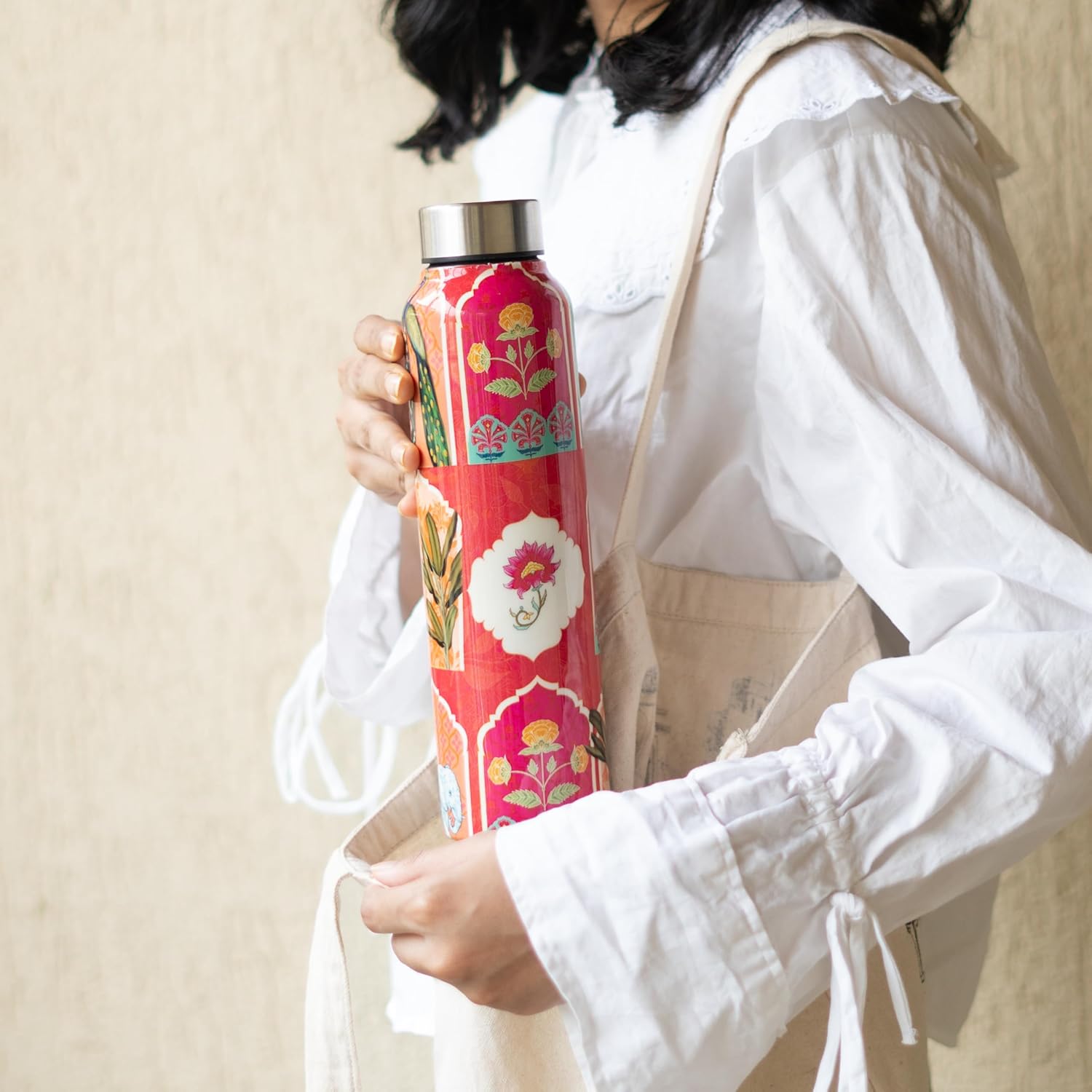 Stainless Steel Water Bottle - Fuschia