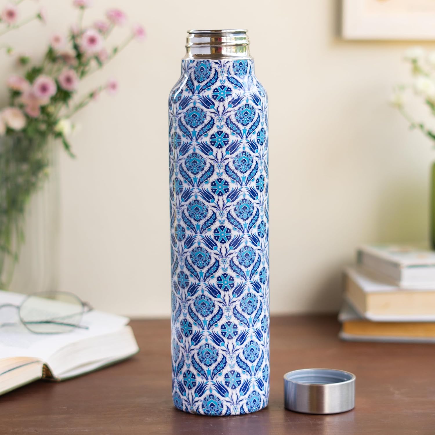 Stainless Steel Water Bottle - Indigo