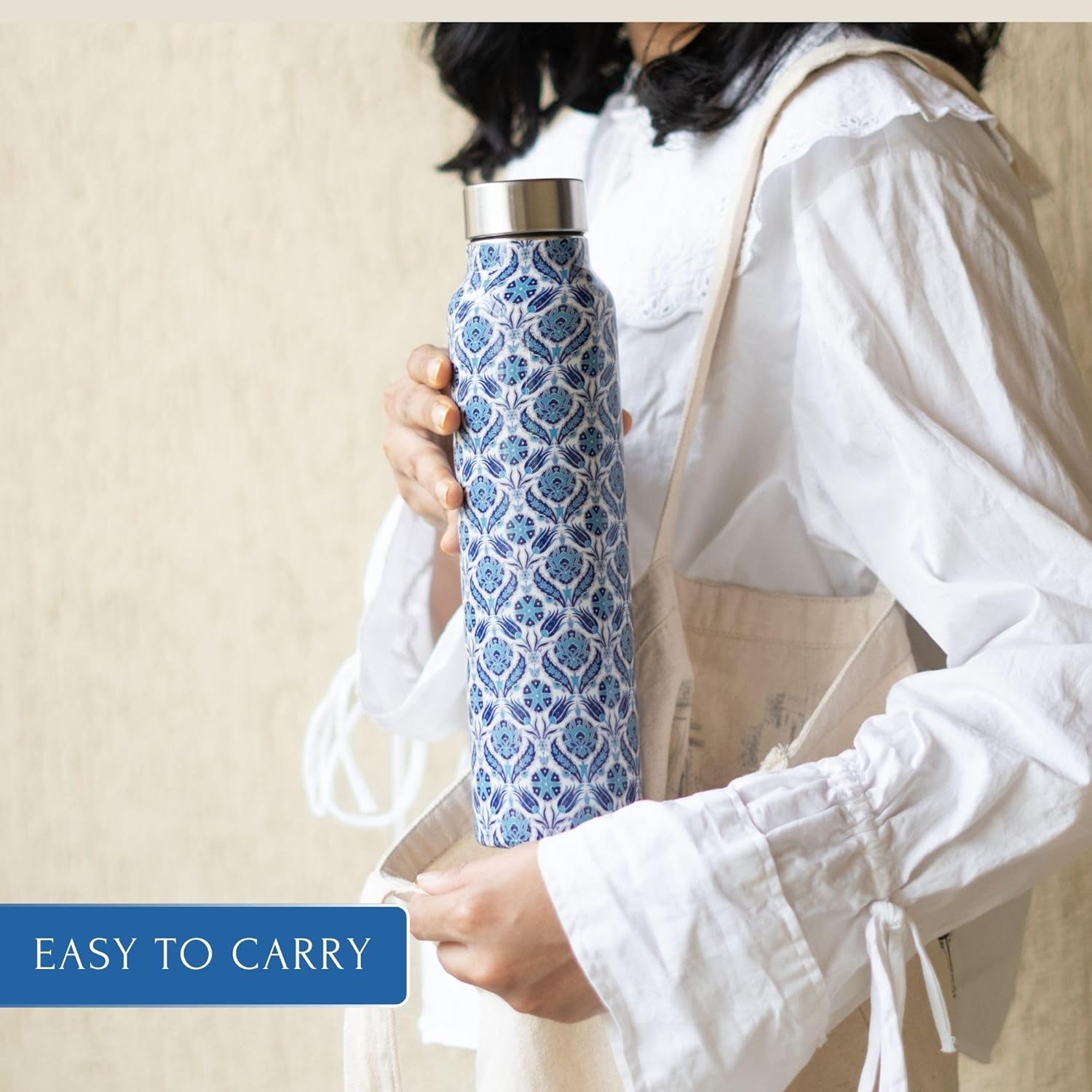 Stainless Steel Water Bottle - Indigo