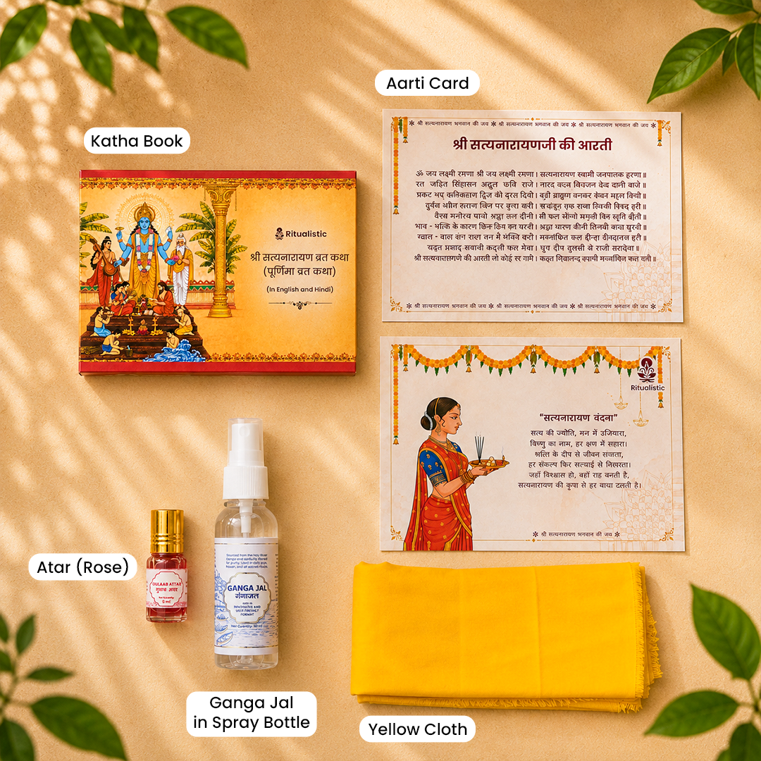 21 in 1 Satyanarayan Puja Monthly Samagri Box