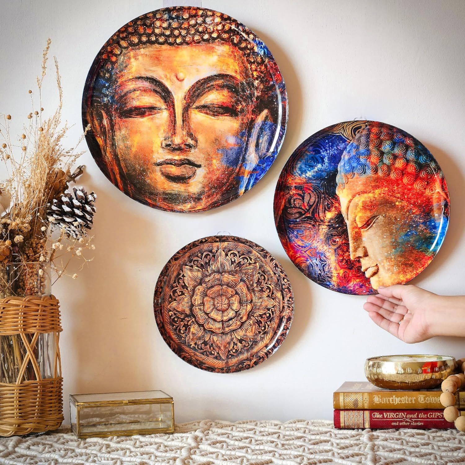 Nirvana Wall Plates - Set of 3