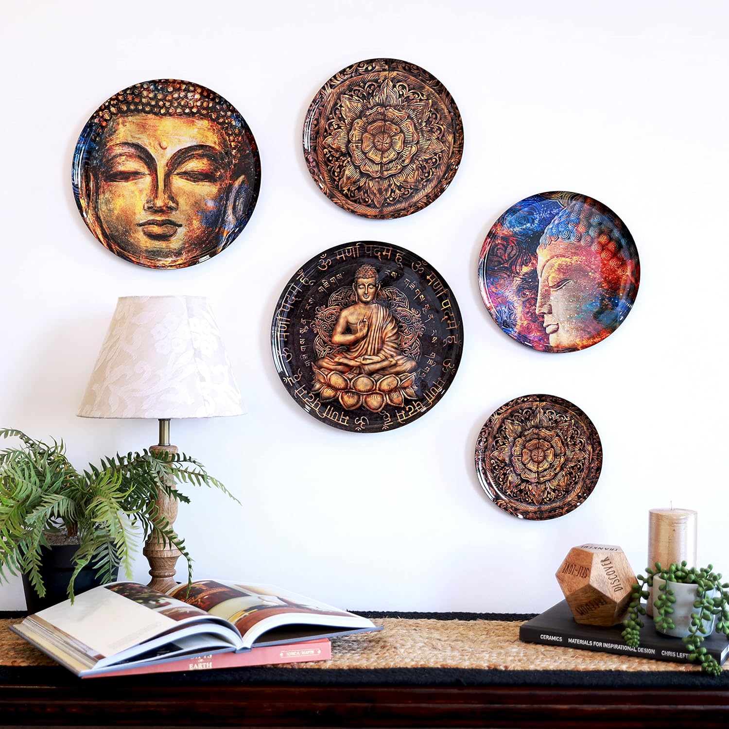Nirvana Wall Plates - Set of 5